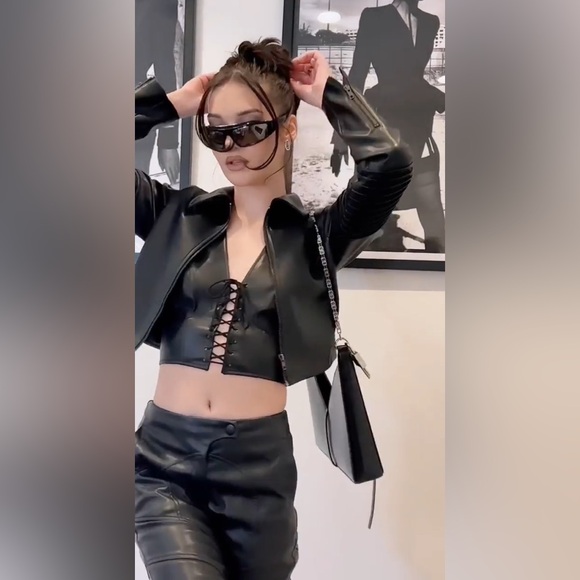 NWT Dollskill Leather Jacket - Picture 2 of 12